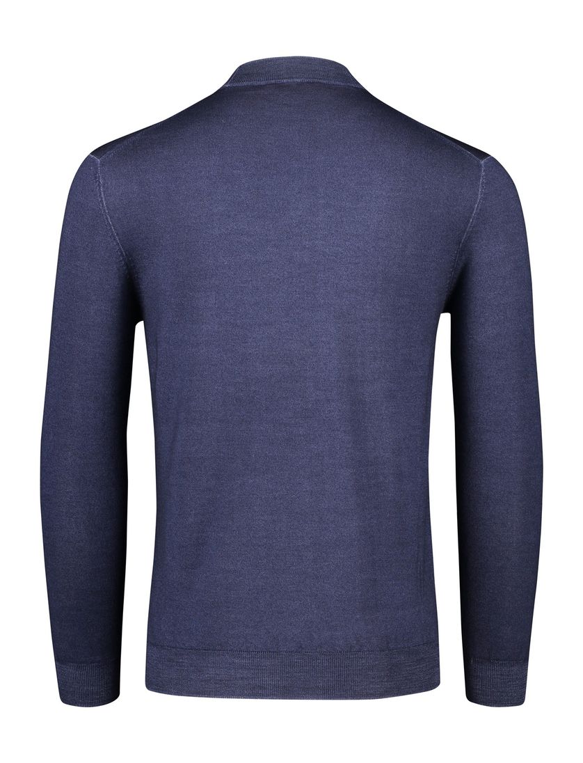 trui Thomas Maine blauw normale fit