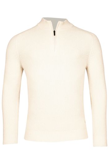 Thomas Maine Thomas Maine trui ecru structuur