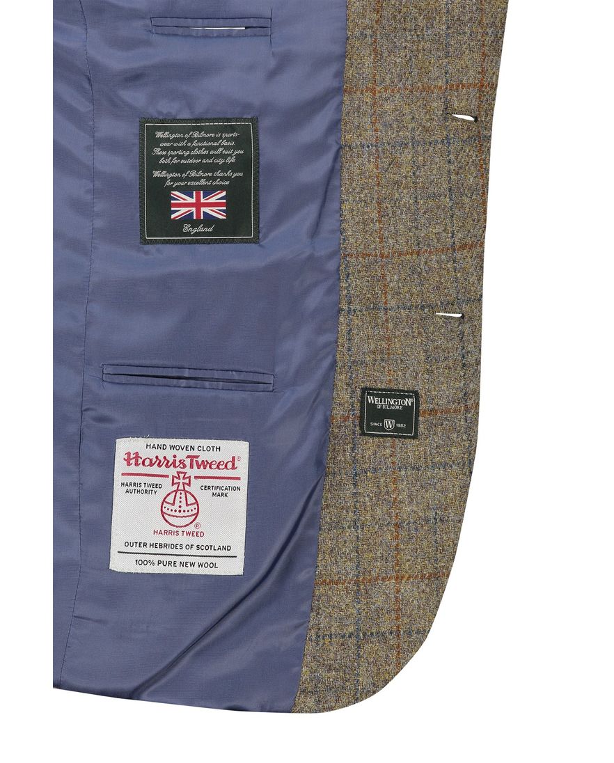 Wellington of Bilmore colbert bruin geruit wol