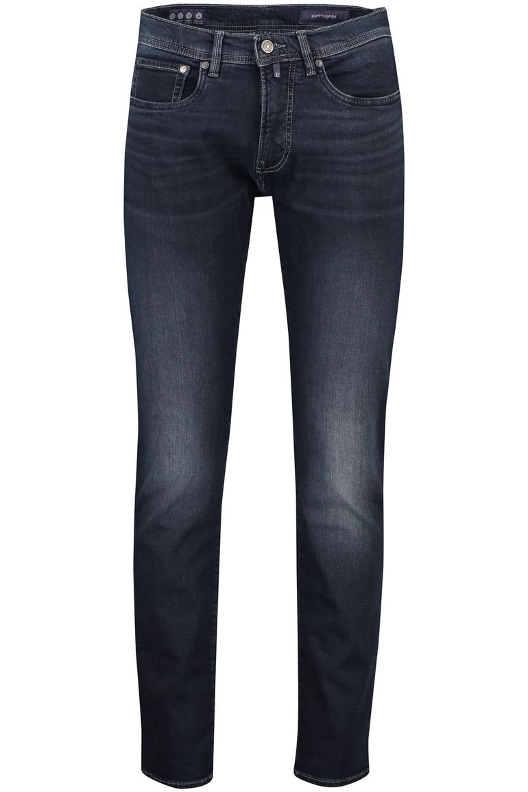 Pierre Cardin jeans Lyon donkerblauw effen katoen