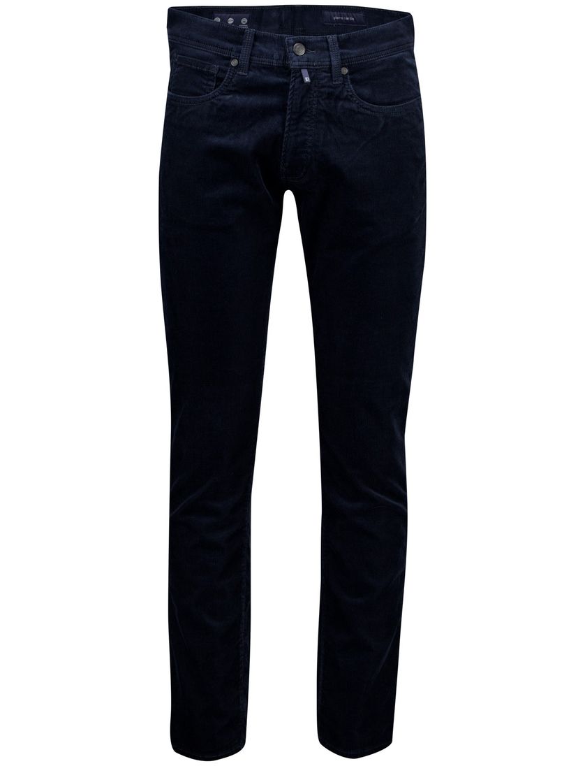 Pierre Cardin Lyon tapered fit broek navy