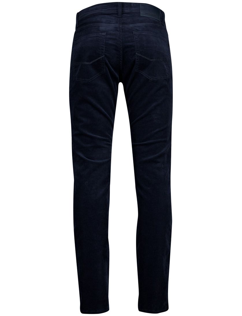 Pierre Cardin Lyon tapered fit broek navy