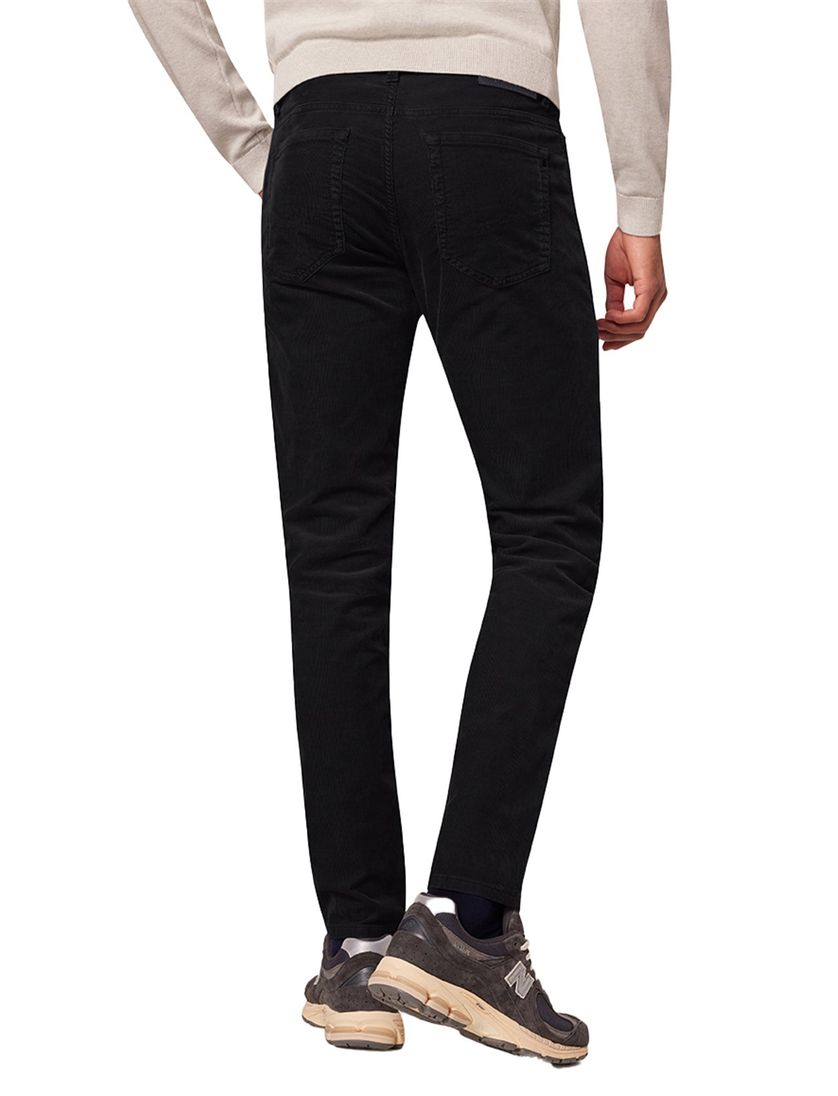 Pierre Cardin Lyon tapered fit broek navy