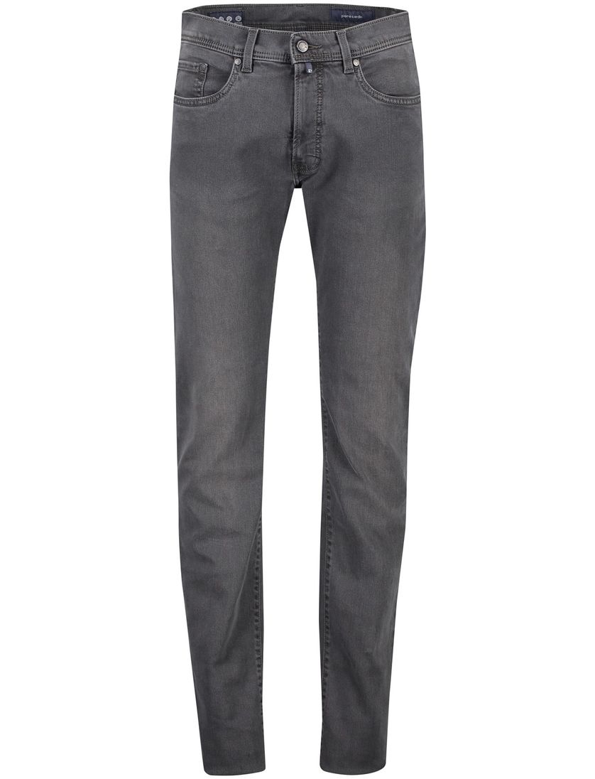 Pierre Cardin jeans grijs effen denim stretch Cardin Lyon