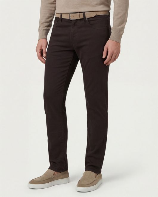 jeans bruin Pierre Cardin Lyon Tapered