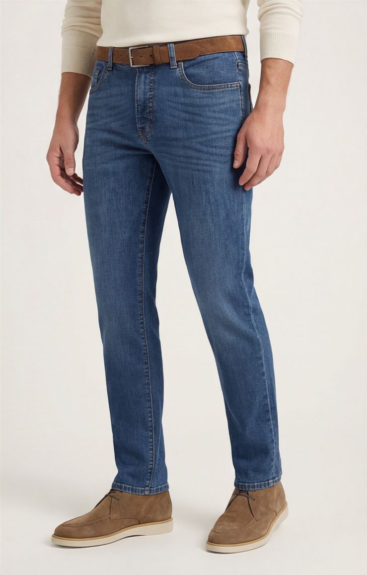 Pierre Cardin Lyon Plus Size jeans blauw