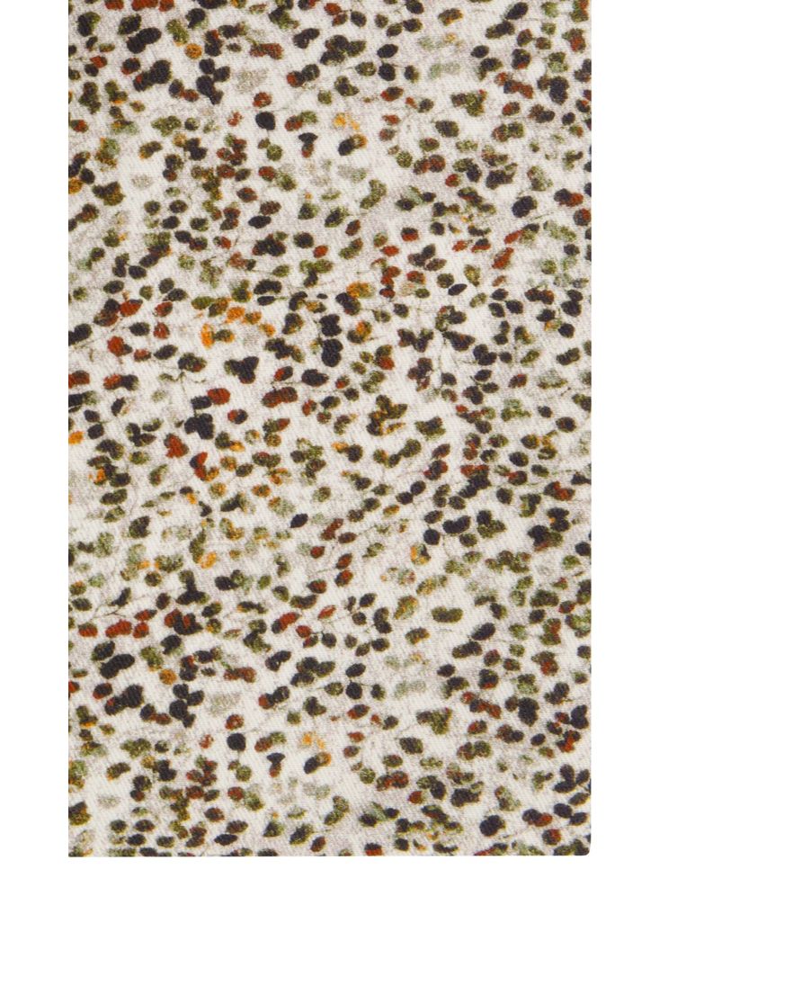 Casa Moda overhemd Casual Fit groen geprint