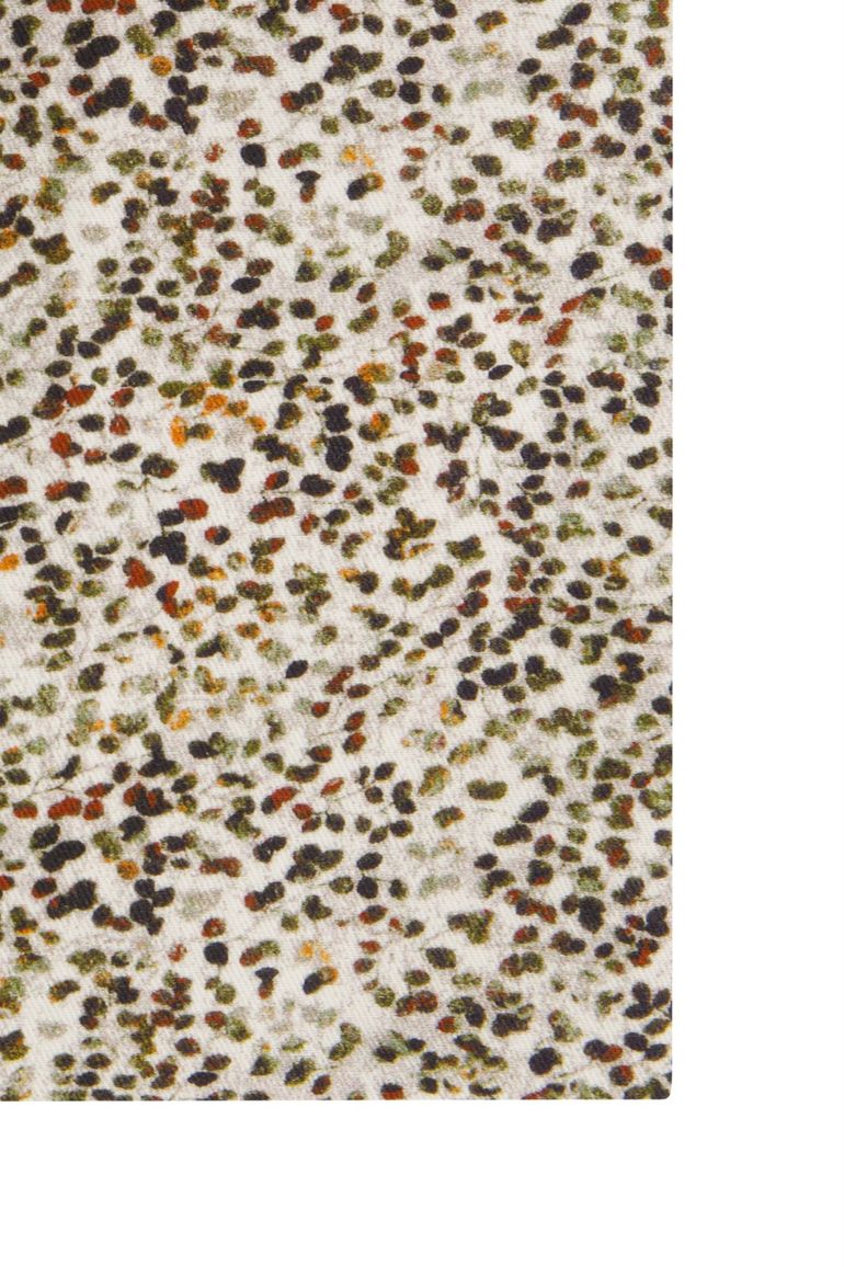 Casa Moda overhemd Casual Fit groen geprint