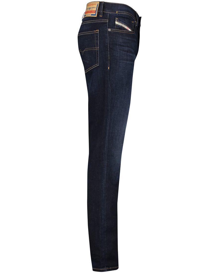 Diesel jeans D-Finitive wijde fit donkerblauw denim