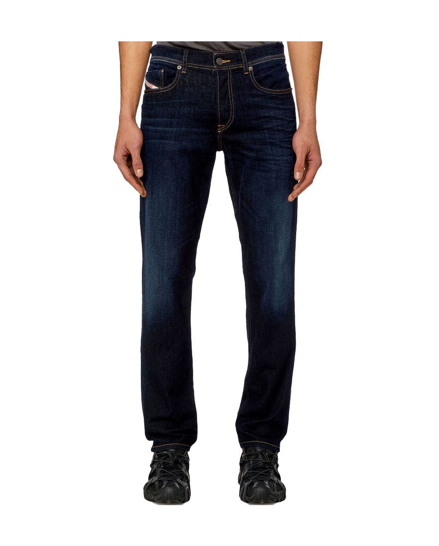 Diesel jeans D-Finitive wijde fit donkerblauw denim