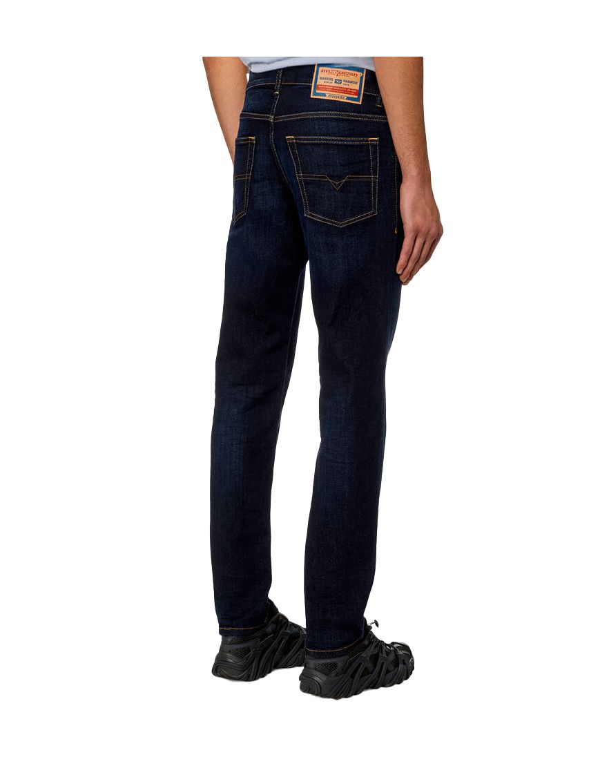 Diesel jeans D-Finitive wijde fit donkerblauw denim