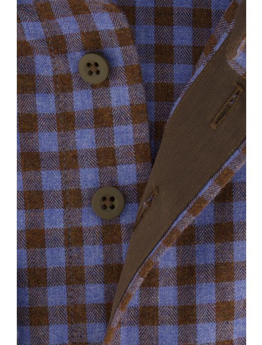 casual overhemd paars Portofino Regular Fit