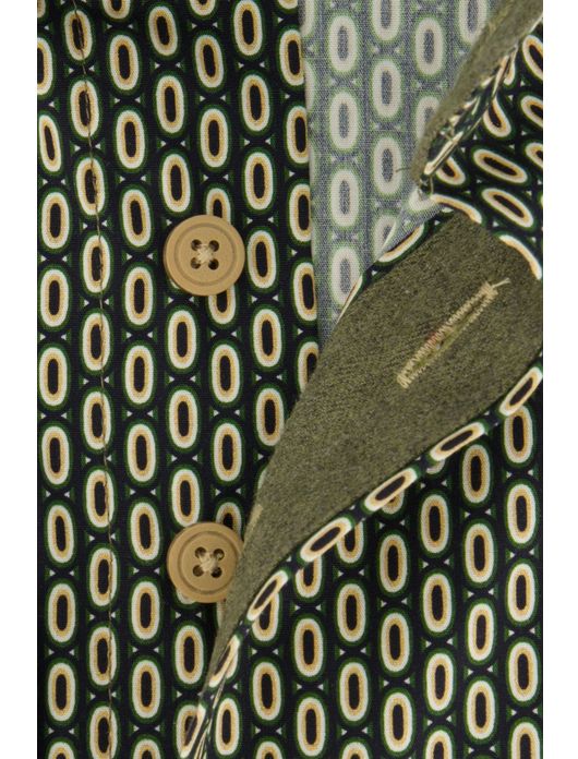 casual overhemd groen Portofino Regular Fit