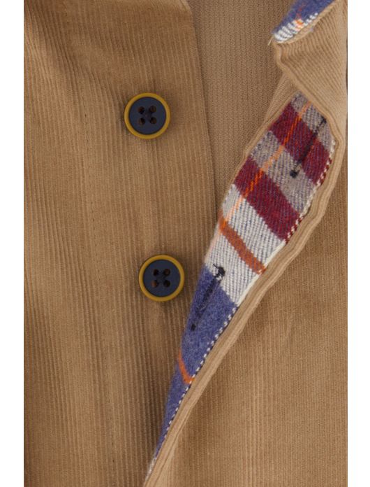 casual overhemd camel Portofino Regular Fit