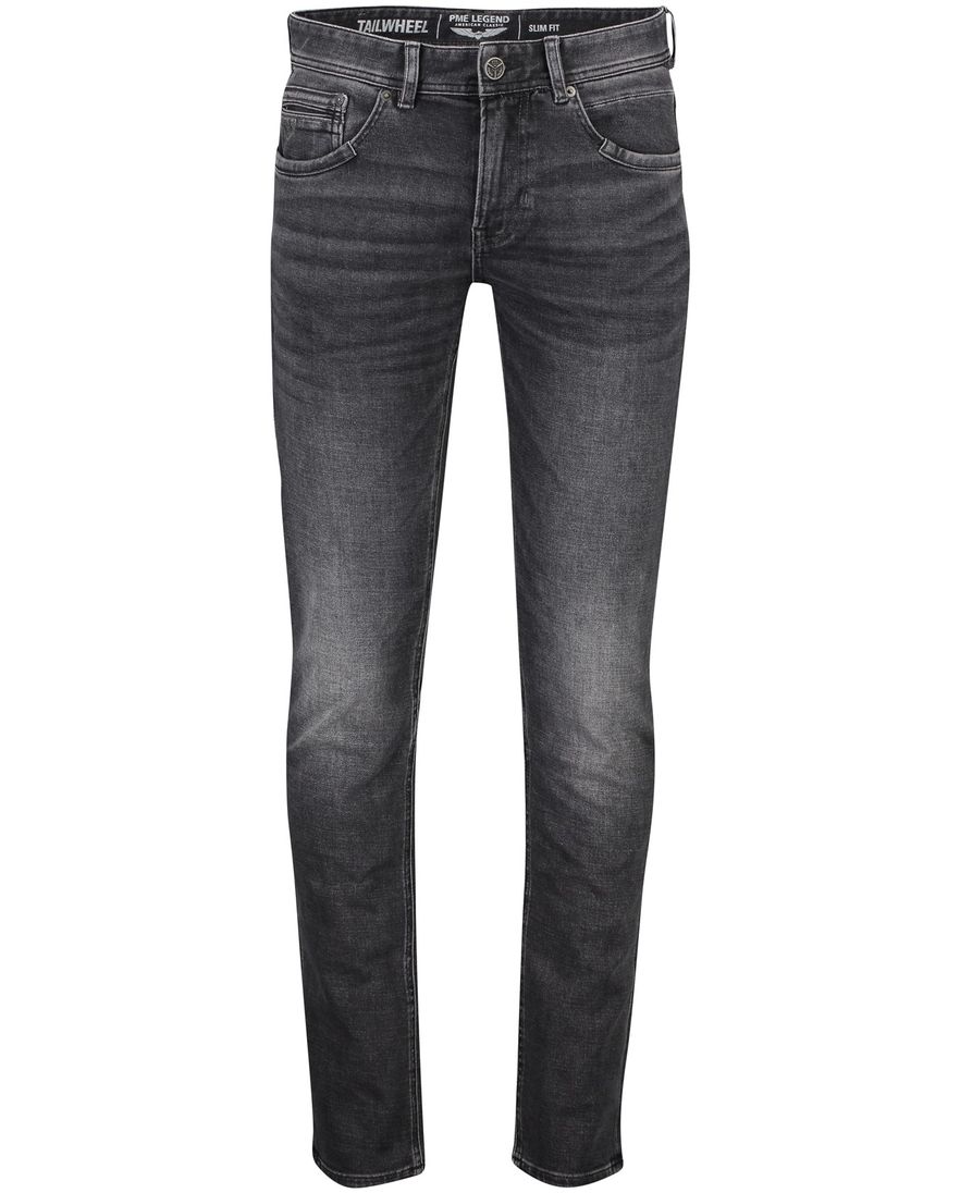 PME spijkerbroek Tailwheel slim fit grijs katoen