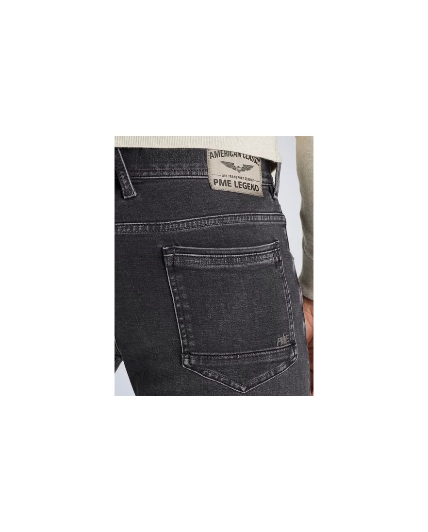 PME spijkerbroek Tailwheel slim fit grijs katoen