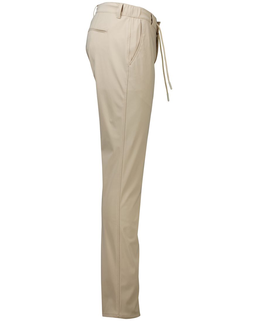 North84 travel pants beige polyamide chino en elastisch
