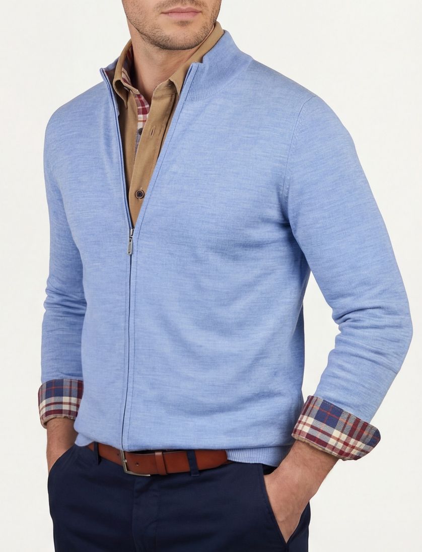 vest Portofino lichtblauw