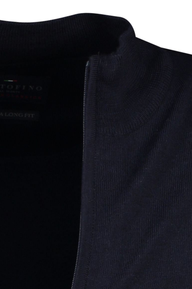 Portofino vest extra lange navy