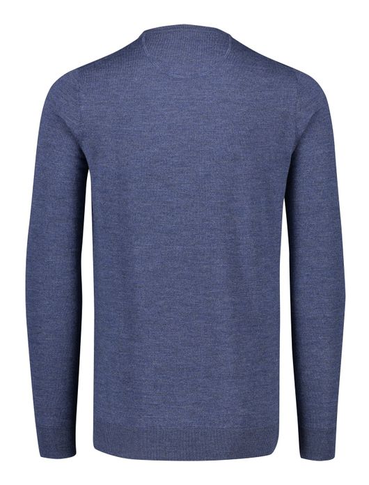 trui extra lange mouwlengte blauw Portofino