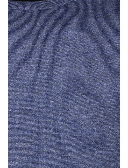 trui extra lange mouwlengte blauw Portofino