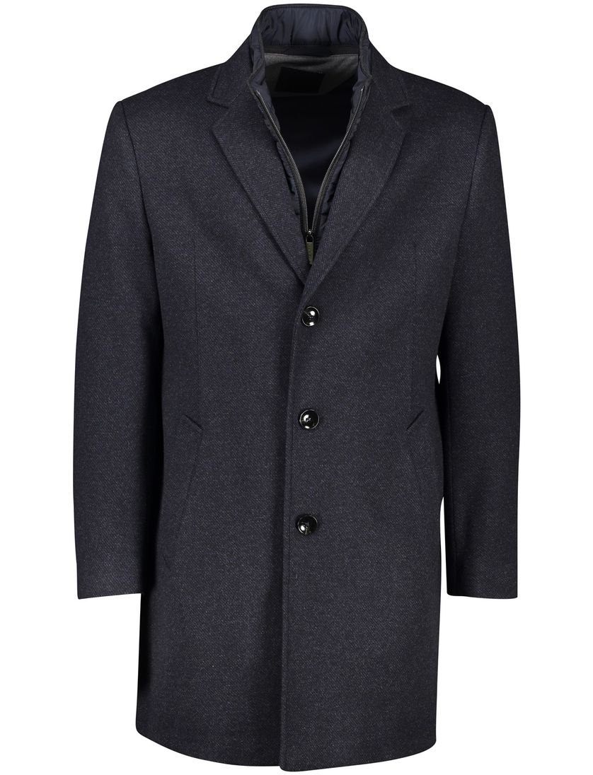 Bugatti winterjas donkerblauw