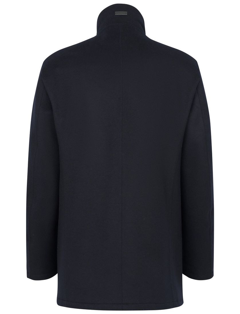 Buggati jas navy effen wijde fit