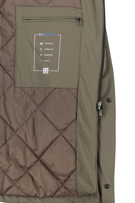 Bugatti winterjas groen