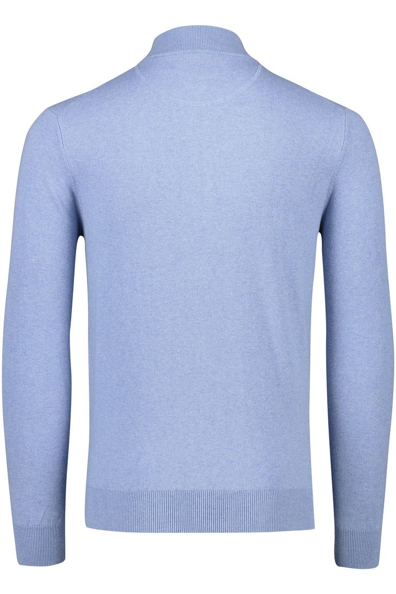 Extra lang Portofino vest lichtblauw