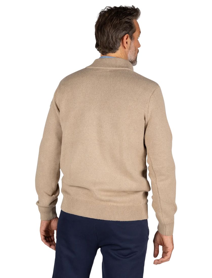 NZA sweater bruin katoen printje