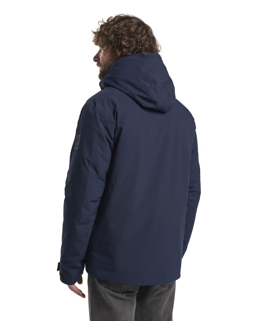 Tenson Dave winterjas softshell donkerblauw