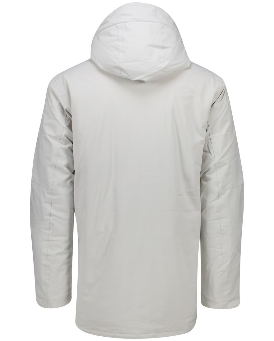 Tenson Chris winterjas wit parka met capuchon