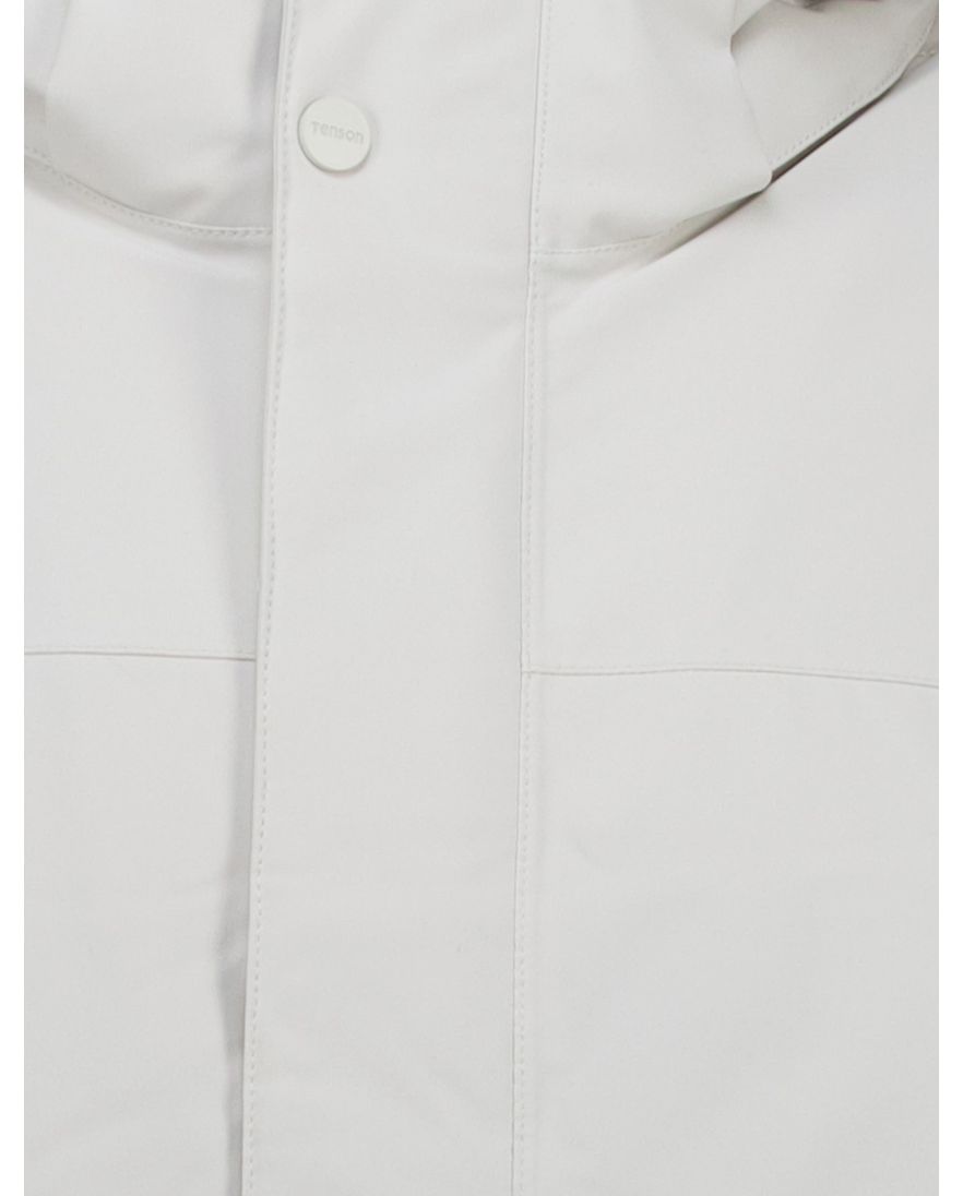 Tenson Chris winterjas wit parka met capuchon