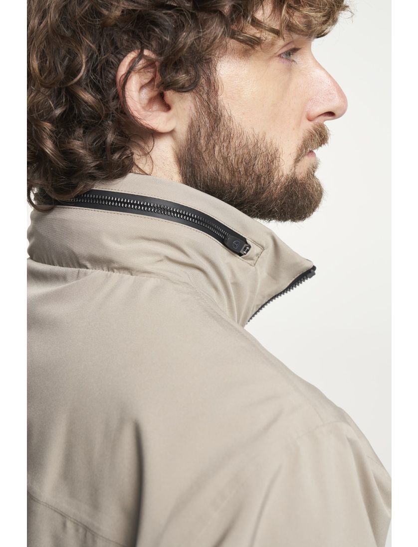 tussenjas Tenson beige Stewie softshell borstzak