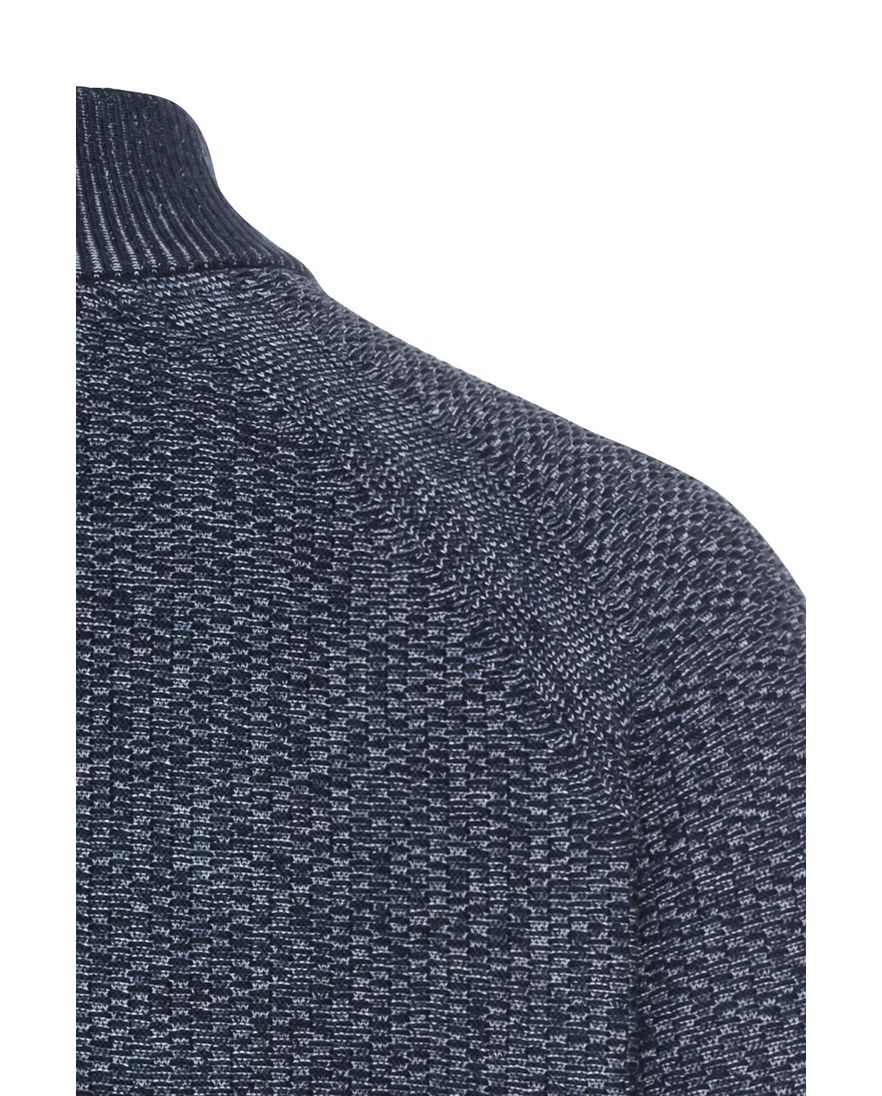 Camel Active Vest blauw hoge hals