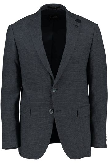 Digel colbert Digel polyester, stretch normale fit donkerblauw geruit