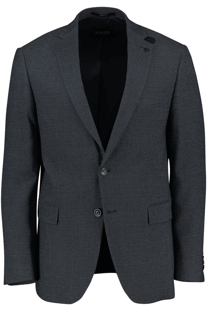 Digel colbert normale fit geruit donkerblauw