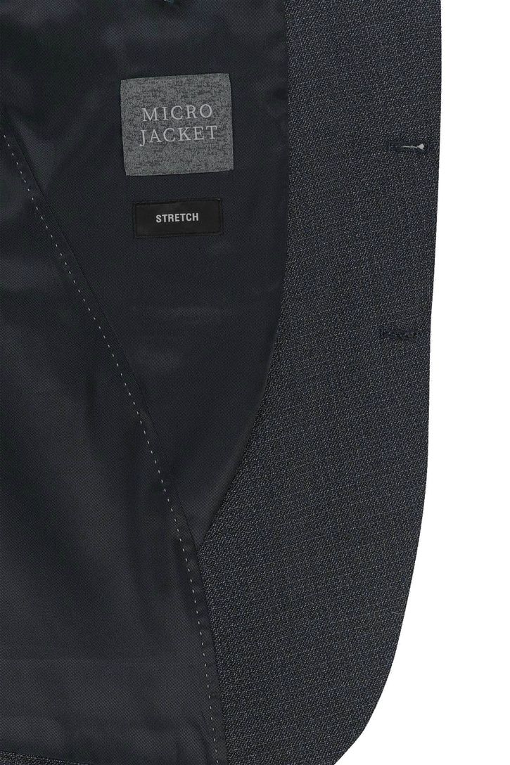 Digel colbert normale fit geruit donkerblauw