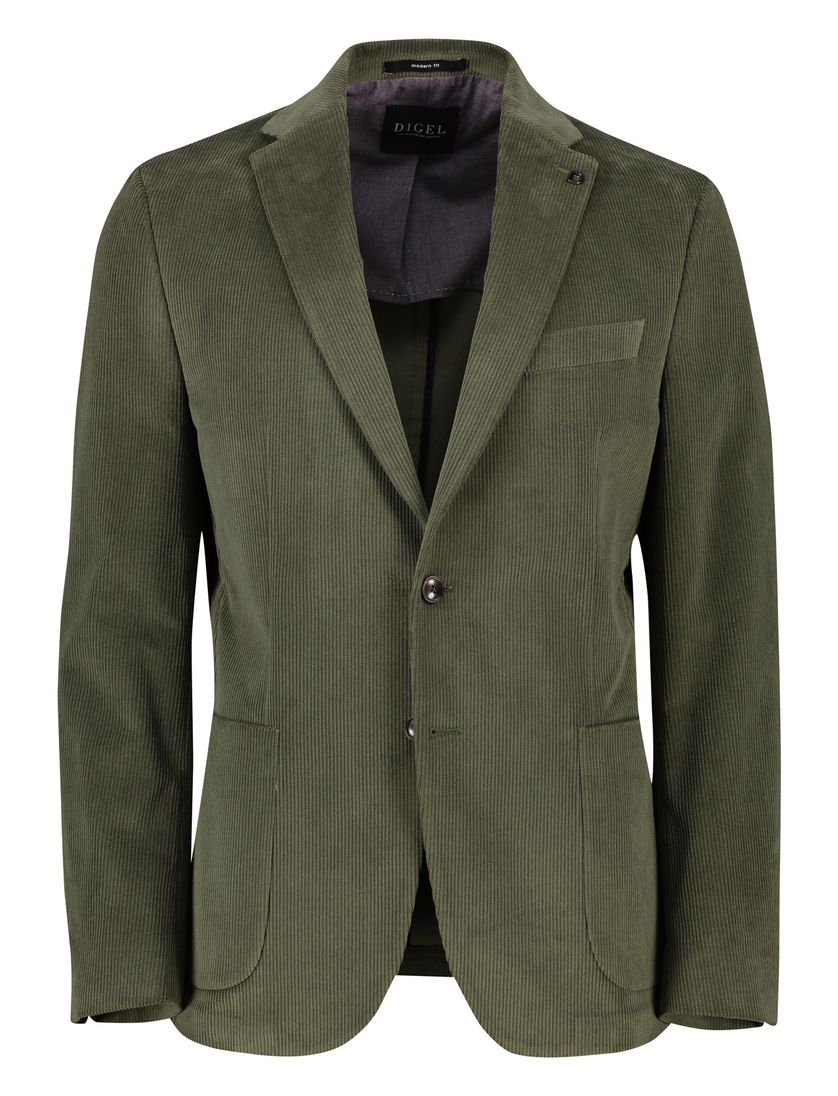 Digel colbert groen Edward katoen