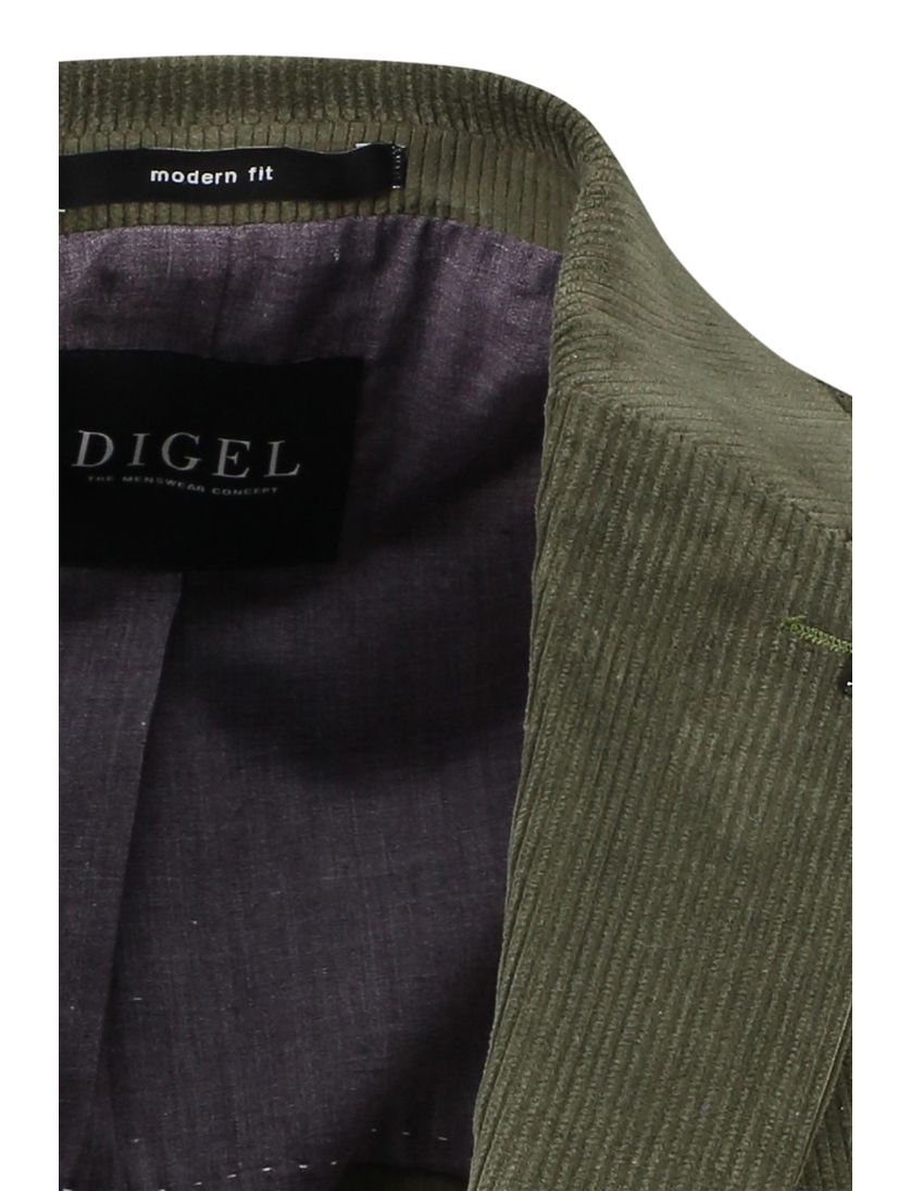 Digel colbert groen Edward katoen