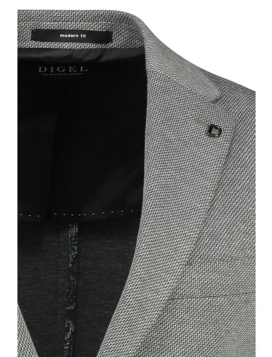 colbert Digel katoen, polyester normale fit groen geprint