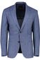 colbert Roy Robson polyester, stretch, wol normale fit blauw geruit