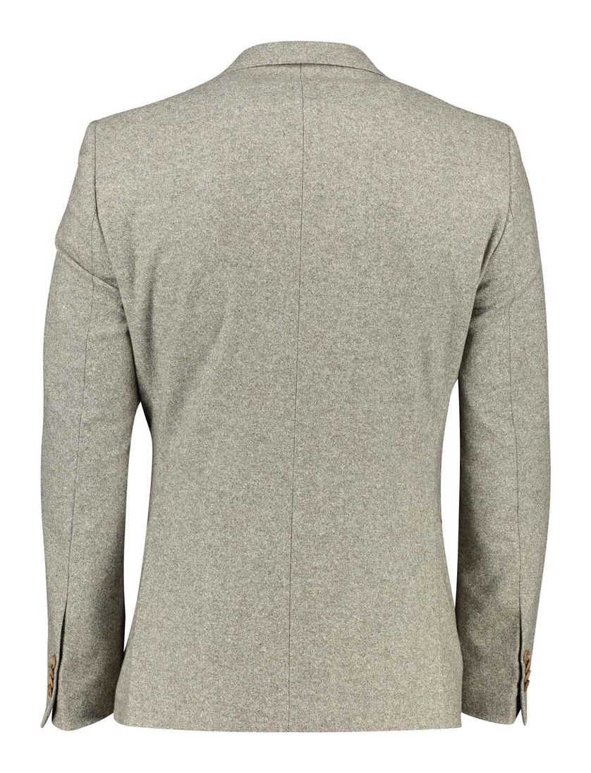 Carl Gross colbert grijs bruin wit gemêleerd Sharp Fit