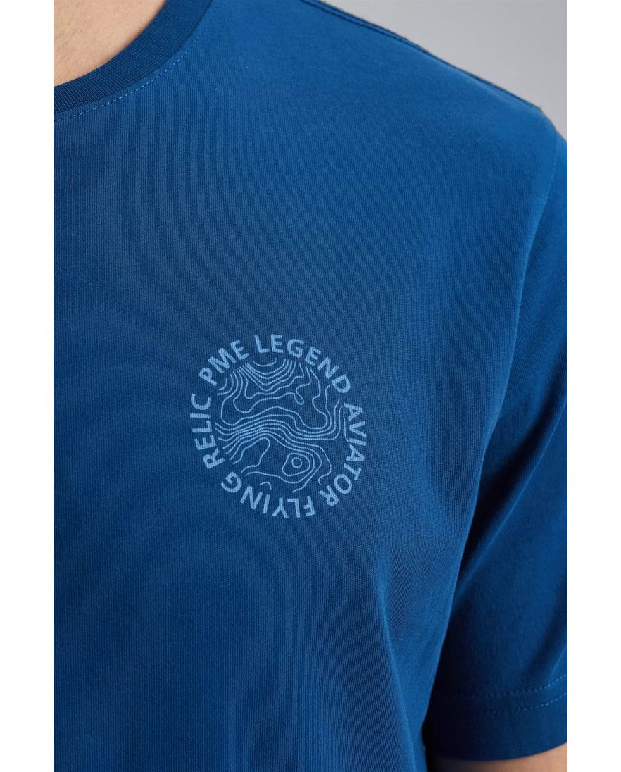 PME Legend t-shirt korte mouw blauw