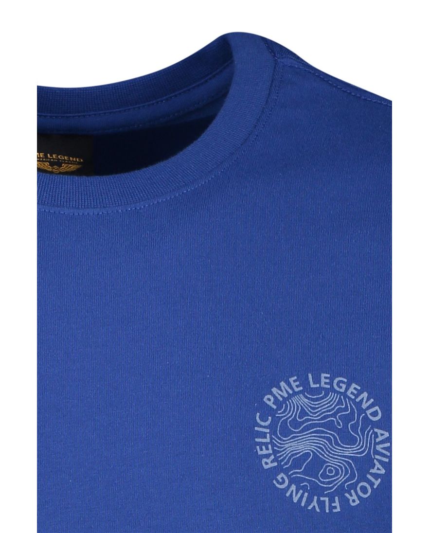 PME Legend t-shirt korte mouw blauw