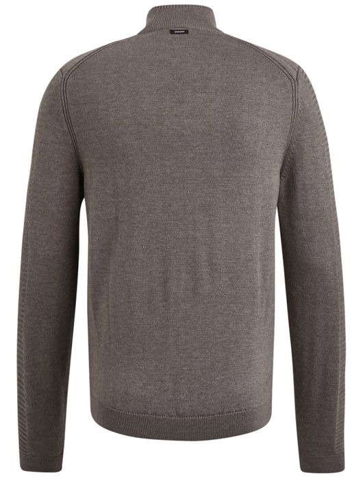 vest Vanguard beige effen katoen outdoor rits