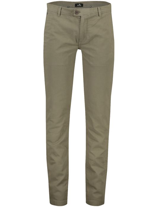 Vanguard chino bruin effen