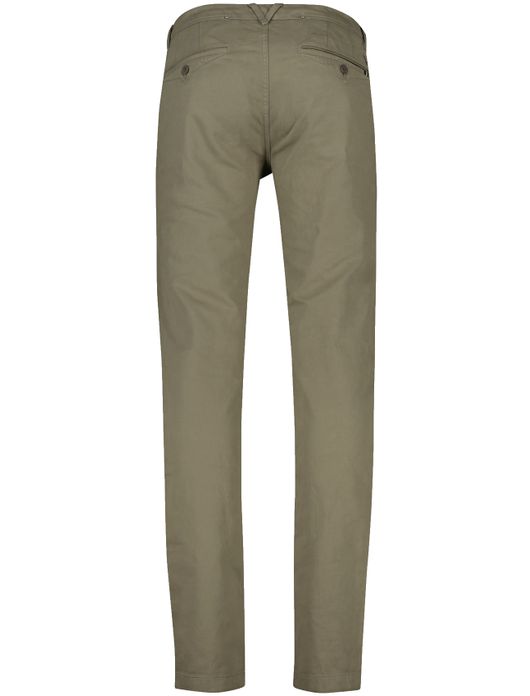 Vanguard chino bruin effen