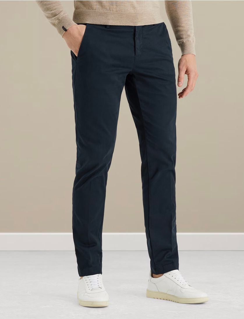 Pantalon chino Vanguard V12 donkerblauw