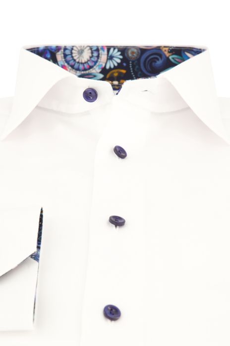 Eton overhemd classic fit wit